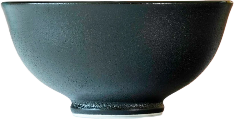 Stoneware bowl · prepared sample